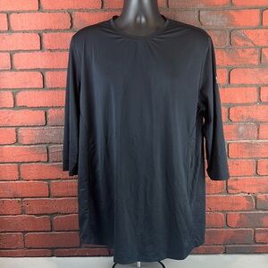 Under Armour Men's XL Black Long Sleeve Activewear Shirt‎ – UA Tech™ Fabric